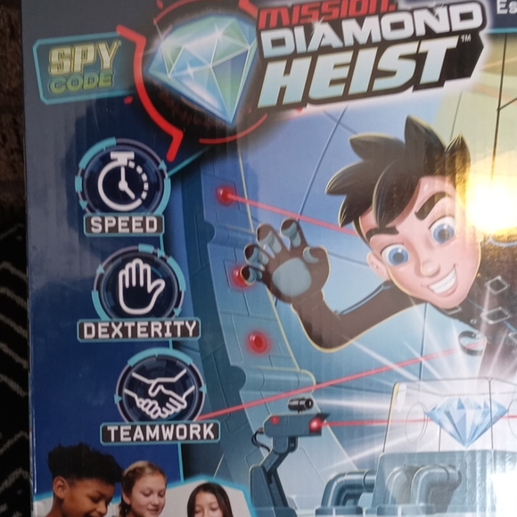 Spy Code Mission Diamond Heist Board Game - Picture 3 of 4